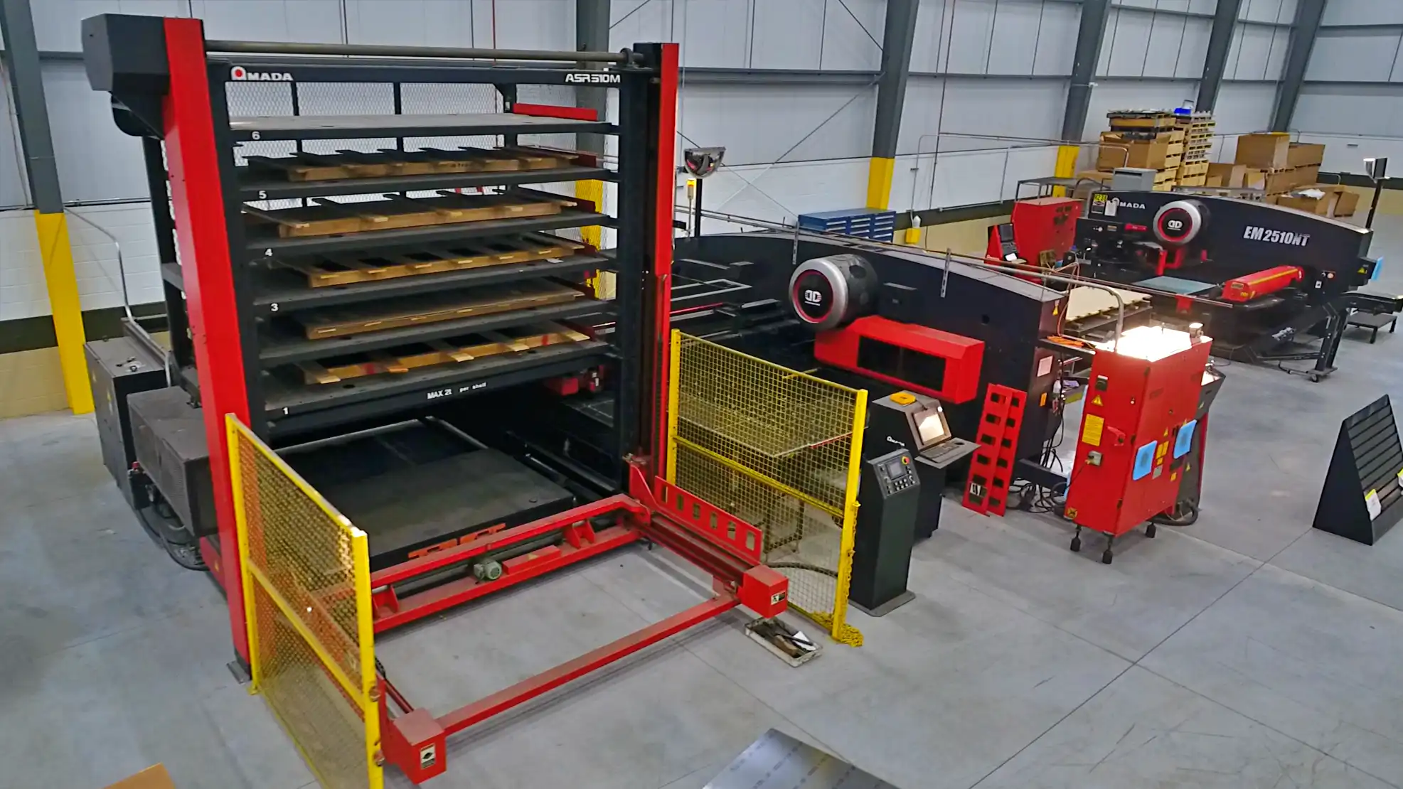 Turret Punching Sheet Metal Machine