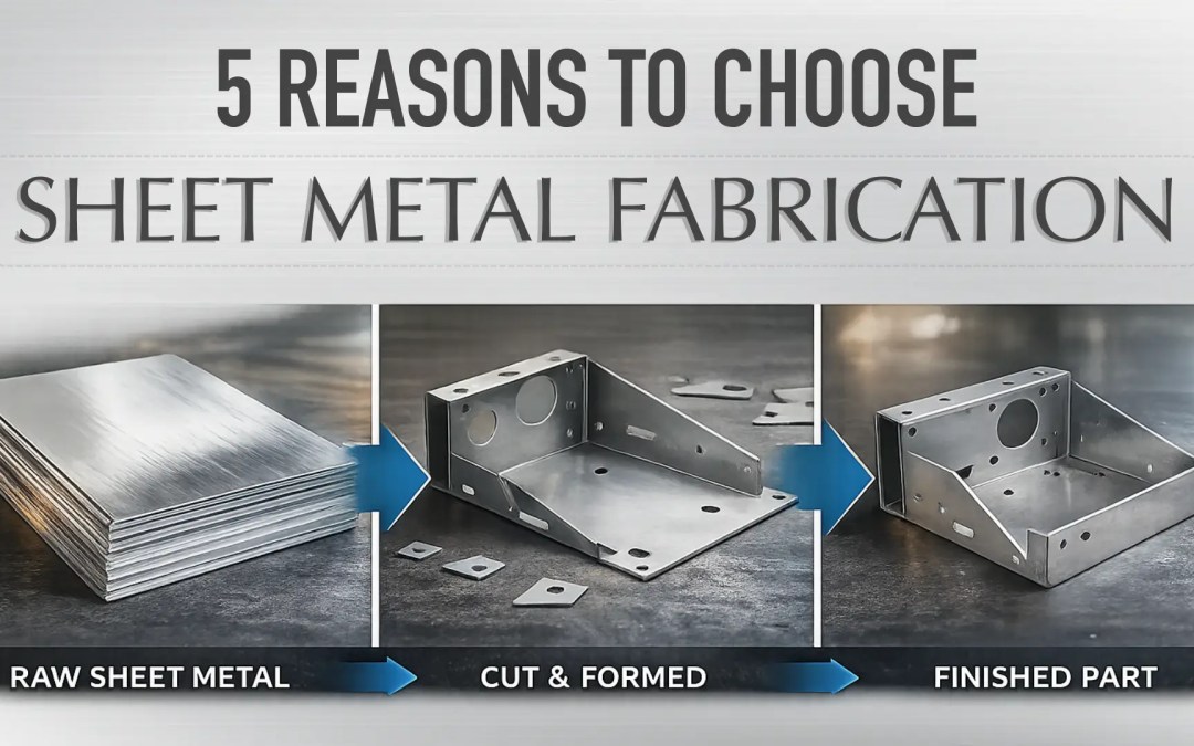 5 Reasons To Choose Sheet Metal Fabrication For Custom Parts