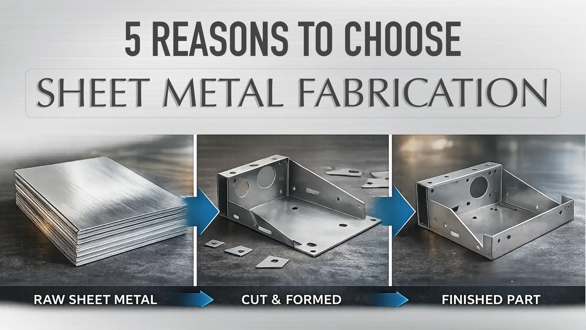 5 Reasons To Choose Sheet Metal Fabrication For Custom Parts