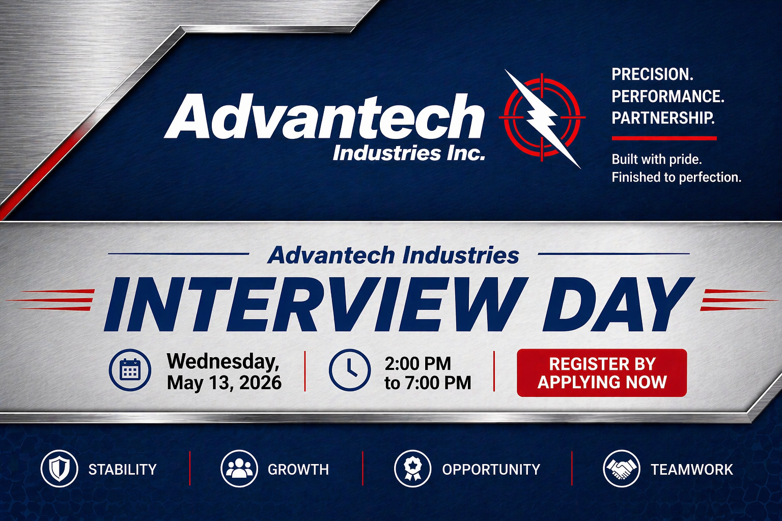 Advantech Industries Interview Day
