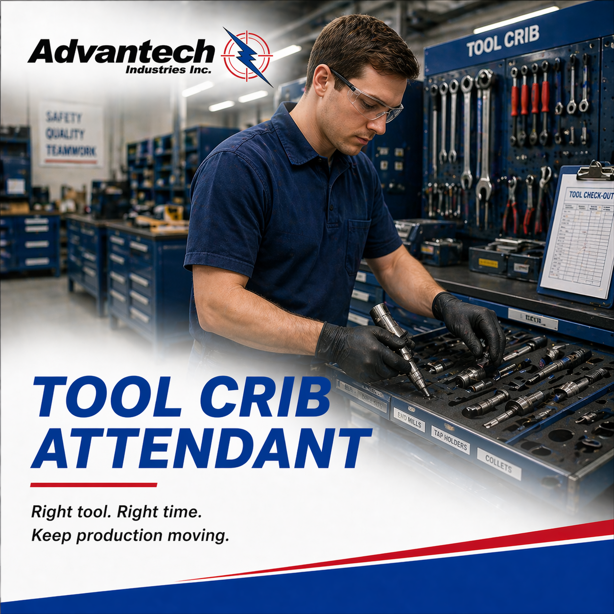 Tool Crib Attendant