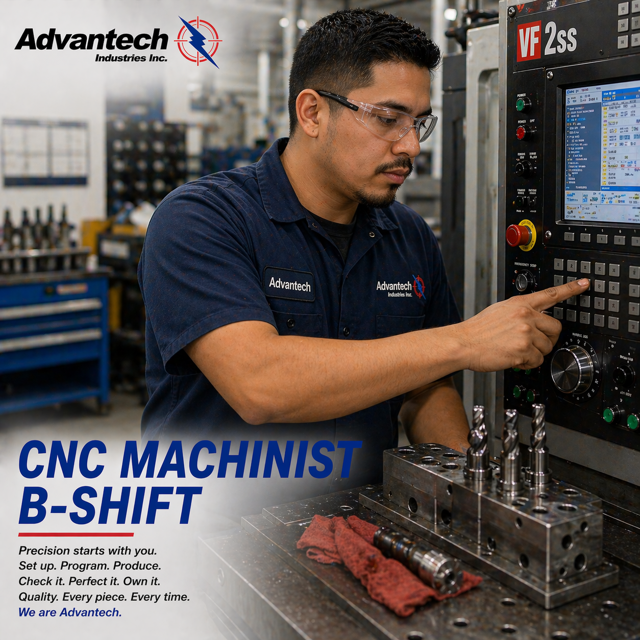 CNC Machinist B Shift