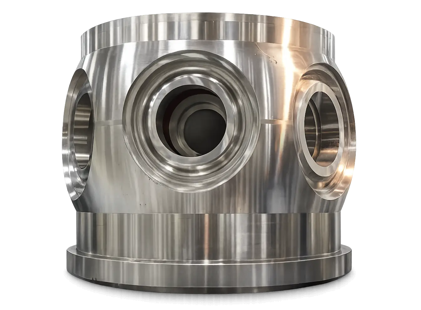 cnc-machining and cnc machining stainless steel power generation gasket housing part